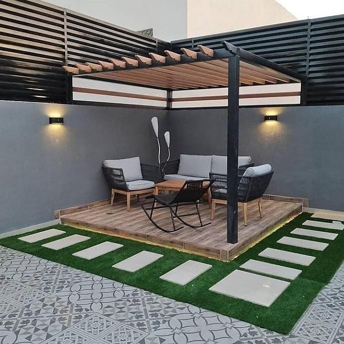 جلسات خارجية أنيقة | تصميم مريح للاستمتاع بالهواء الطلق